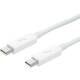 Apple Thunderbolt priključni kabel Thunderbolt utikač, Thunderbolt utikač 0.50 m bijela MD862ZM/A Thunderbolt™ kabel