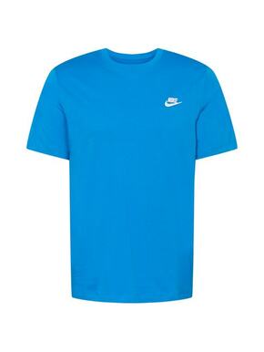Nike Sportswear Majica 'CLUB' azur / bijela
