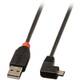 LINDY USB kabel USB 2.0 USB-A utikač, USB-Micro-B utikač 2.00 m crna 31977