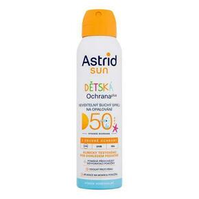 Astrid Sun Kids Dry Spray vodootporan proizvod za zaštitu od sunca za tijelo za sve vrste kože 150 ml
