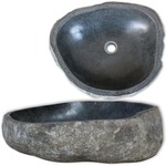 Umivaonik od riječnog kamena ovalni 38 - 45 cm