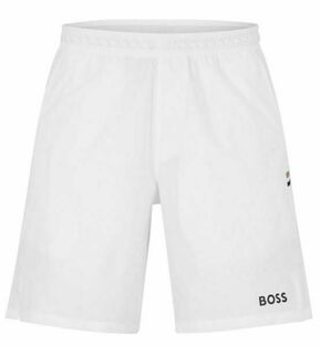 Muške kratke hlače BOSS x Matteo Berrettini Functional Stretch Fabric Shorts With Logo Detailing And Mesh Details