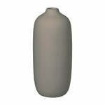 Siva keramička vaza Blomus Ceola, visina 18 cm
