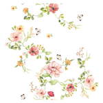 Zidna tapeta Dekornik Floral Vintage, 50 x 280 cm