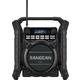 Sangean U-4 DBT BLACK DAB, FM-RDS Bluetooth Aux-in digitalni radio