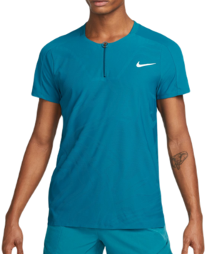 Muški teniski polo Nike Court Dri-Fit Adventage Slam Tennis Polo - green abyss/white