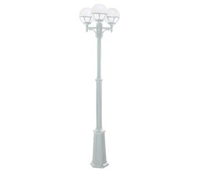 NORLYS 365W | Bologna Norlys podna svjetiljka 165cm s podešavanjem visine 3x E27 IP54 bijelo