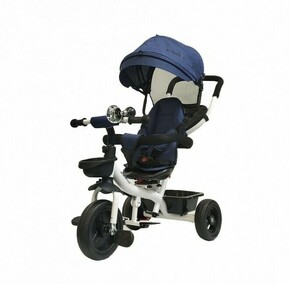 Tesoro Baby tricycle BT- 13 Frame White-Navy blu