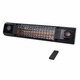 SUNRED Heater SOUND-2000W, Sun and Sound Ultra Wall Infrared 2000 W Black IP54