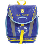 Real Madrid - plavo-žuti školski ruksak - ergonomski