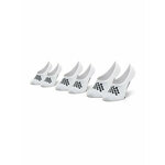 Set od 3 para ženskih niskih čarapa Vans Classic Canoodle VN0A48HDYB21 White/Black