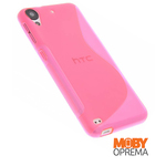 HTC Desire 530 roza silikonska maska