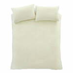 Krem posteljina za krevet za jednu osobu od boucle tkanine 135x200 cm Cosy – Catherine Lansfield
