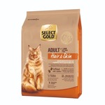 Select Gold Cat Hair&amp;Skin Adult perad s lososom 2,5 kg