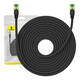Pleteni mrežni kabel cat.8 Baseus Ethernet RJ45, 40Gbps, 20m (crni)