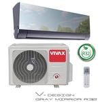 Vivax V Design Black Mirror ACP-18CH50AEVI klima uređaj, Wi-Fi, inverter, ionizator, R32