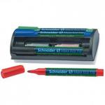 Schneider "Maxx 110" u 4 boje flipchart markeri za ploču+dodatno punjenje+spužva