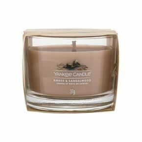 Yankee Candle Amber &amp; Sandalwood mirisna svijeća 37 g