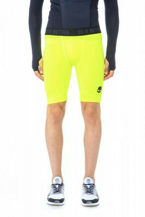 Muška kompresijska odjeća Hydrogen Second Skin Shorts Man - fluo yellow