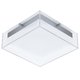EGLO 94874 | Infesto Eglo zidna, stropne svjetiljke svjetiljka 1x LED 820lm 3000K IP44 srebrno, bijelo, prozirna