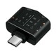 USB3.2 audio adapter USB-C/m to 3.5mm/F