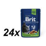 Brit Premium Cat Sterile hrana za mačke, piletina, 24x100 g