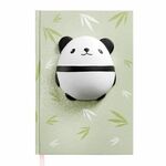 Bilježnica squishy Miquelrius panda A5 80g 80L čista Back2Fun MR1648