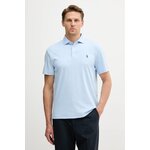 Pamučna polo majica Polo Ralph Lauren plava 710971062