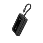 Anker Zolo Powerbank 10.000 mAh, 30W s ugrađenim kablom USB-C, crni