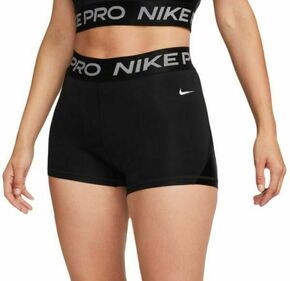 Ženske kratke hlače Nike Pro Mid-Rise 3" Shorts - black/metallic silver