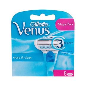 Gillette Venus Close &amp; Clean aparat za brijanje 8 kom