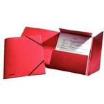 Esselte 3-flap elastic folder A4 red