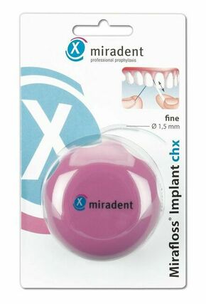 Miradent Mirafloss Implant CHX FINE