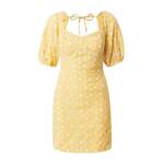 Dorothy Perkins Koktel haljina žuta / bijela