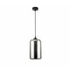 NOVA LUCE 9726481 | Savaz Nova Luce visilice svjetiljka s mogućnošću skraćivanja kabla 1x E27 krom, crno