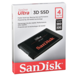 SanDisk Ultra 3D SSD 4TB, 2.5”