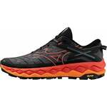 Mizuno Wave Mujin 10 Black/Cayenne/Nasturtium 42,5 Trail obuća za trčanje