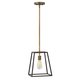 ELSTEAD HK-FULTON-P | Fulton-EL Elstead visilice svjetiljka s podešavanjem visine 1x E27 brončano smeđe, antik bakar