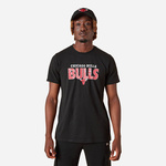 New Era T-shirt Noir Chicago Bulls NBA 13083891