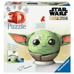 Ravensburger Puzzle-lopta Star Wars: Baby Yoda s ušima 72 dijela