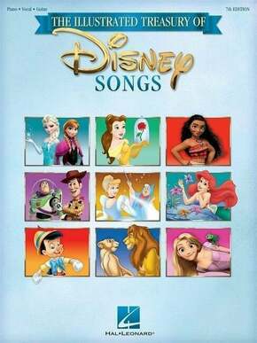 Disney The Illustrated Treasury of Disney Songs - 7th Ed. Nota