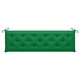 vidaXL Jastuk za vrtnu klupu zeleni 180 x 50 x 7 cm od tkanine