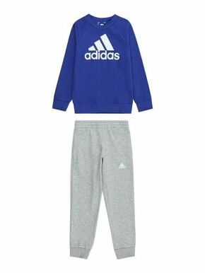 ADIDAS SPORTSWEAR Odjeća za vježbanje 'Essentials' plava / siva melange / bijela