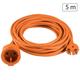 Home NV 2-5/OR/1,5 produžni kabel, narančasti, 5m