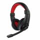 Gembird GEM-GHS-01 gaming slušalice, crno-crvena