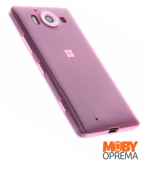 Nokia/Microsoft Lumia 950 roza ultra slim maska