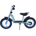 Plavi bicikl bez pedala 12" s kočnicom - Spartan
