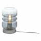 Siva stolna lampa sa staklenim sjenilom (visina 23 cm) Verona – it's about RoMi