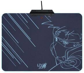 Lexip Naruto Shippuden Kakashi Kamui igraći podložak za miša osvjetljen crna