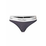 Calvin Klein Underwear Slip svijetlosiva / crna melange / bijela